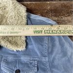 Gap Y2K Vintage  Velvet Sherpa Fur Lined Velvet Trucker Jacket Women's Size XL Photo 4