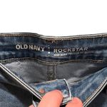 Old Navy  midrise Rockstar medium wash jeans size 12 Photo 3