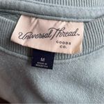 Universal Threads Universal Thread- Women’s Light Teal Crewneck Size M Photo 3