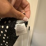 Black And White‎ Polka Dot Size Medium Sleeveless Dress Tank Blouse Photo 2