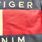 Tommy Hilfiger Women’s Hoodie Size M –Iconic Red & White Logo Hooded Sweatshirt Photo 9