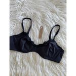 SKIMS  Fits Everybody Lace Demi Underwire Bra Onyx Size 40C Photo 2