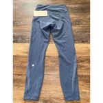 Lululemon  Wunder Train Mesh Panel High Rise 25” Washed Denim Size 6 NWT Photo 2