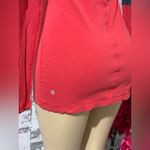 Lululemon Athletica Bright Red Long Sleeve Tee with Black Accents Photo 6