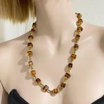 Baltic Amber 23” Beaded Necklace Photo 3