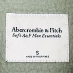 Abercrombie & Fitch  Soft Max Essentials Essential Sunday Half-Zip Sage Sz Small Photo 8