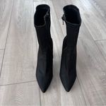 Nelly Sleek Black Heeled Boots EU 38 US 7.5 Photo 1