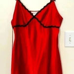 Vintage‎ California Dynasty Slip Dress Red Size XL Photo 0