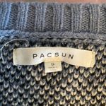 PacSun Blue Panda Crew Neck Sweater Photo 1
