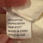 Solitaire  White Blouse with Pink Embroidery Photo 3