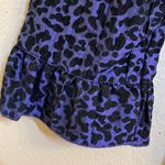 Harvé Benard Harve Benard Crinkle Blouse Goth 3/4 Sleeve Button Down Ruffle Detail Medium Photo 9