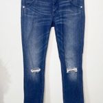Hudson Jeans Collin Flap Skinny Crop Distressed Frayed Hem Jean 27 Photo 1