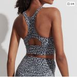 Varley Let's Move Harris Sports Bra grey & black size Large Photo 1