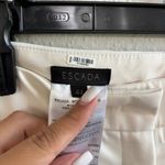 Escada Off White Pleat Career Office Trouser Pants Pockets Womens Size 44/ US 14 Photo 6
