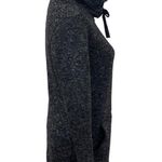 Fabletics Yukon sweatshirt hooded athletic dress in space dye charcoal size S Photo 4