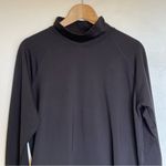 Iceberg Outerwear Black Long Sleeve Turtleneck Shirt Base Layer Vintage Large Photo 2
