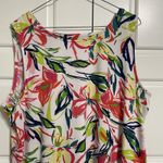 JBS Floral Sleeveless Dress Colorful Print Casual Summer Sun Dress Size XL Photo 1