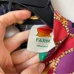 Farm Rio  Shiny Chita Mini Dress Black Combo‎ L Photo 4