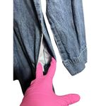 Madewell Dress Womens Extra Small Blue Denim Long Sleeve Shirtdress Popover Photo 8