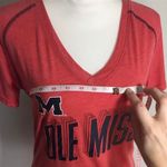 NWOT Ole Miss Rebels V Neck Tee T Shirt Top New Large Red Photo 6