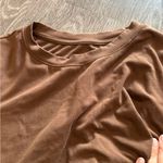 Short Sleeve Brown Bodysuit Size XL Photo 3
