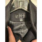 Braetan Women's Warm Wool Blend Black 6 Button Up Pea Coat Jacket Size Medium Photo 5