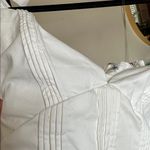 House Of CB House‎ of CB 'Hattie' white pin tuck cotton midi sundress NWOT size XS Photo 8