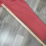 The Limited  Printed Herringbone Knit Ankle Crop Pants Coral Red Size 4 Photo 10