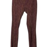 House Of CB ERIN CHOCOLATE PRINT MESH FLARED TROUSERS sz S Photo 1