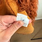 Tensione In Rust Faux Fur Trim Wool Blend Vest Orange Size M Photo 7