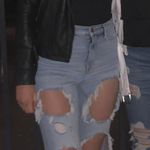 Urban Outfitters Ripped High-Waisted Jeans Photo 0
