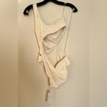 Red Carter NWT  Peri One Piece Swimsuit Ivory Size S Photo 2