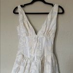 House Of CB House of‎ CB 'Emmelina' Vintage Ivory Floral Embroidered Corset Sundress NWOT  S Photo 4