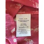 Holding Horses  Anthropologie Bird Print Gauzy Roll Tab Sleeve Top Shirt Womens 4 Photo 8