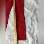 Red Skinny Jeans Size 2 Photo 9