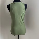 ReoRia Olive Green Sleeveless Bodysuit Photo 7