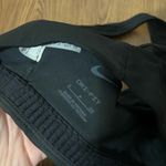 Nike NEW  Black Medium Support Non Padded Swoosh 2.0 Sports Bra Size Small Photo 4