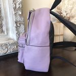Coach x Chelsea Champlain Leather Mini Charlie Backpack, Lilac Purple, F77899 Photo 8