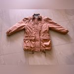 Jacket Coat by FORECASTER of Boston size XS beige pocket without hat full zipper Tan Photo 7