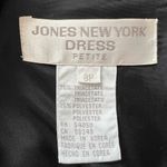 Jones New York NWT Dress Black Long Sleeves Mock Neck SZ 8P Lined Classic Maxi Photo 2