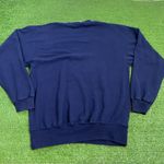 vintage US Navy sweatshirt MED. united states Navy Grandma pullover crewneck Blue Photo 4