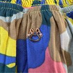 Maaji Strapless Long Smocked Tiered Maxi Dress Floral Hamilton Bay Print Size M Photo 13