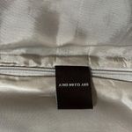 Adrienne Vittadini Skirt Sz 10 Brown/Cream Tiered Abstract Linen Work Career Photo 4