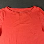 Talbots Factory Medium Coral Boat Neck Half Sleeve Pullover T-shirt Tee Photo 3