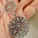 INC International Concepts silver tone circle pendant necklace Photo 2