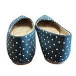 Serra Memory Foam Women's Slip On Flat Shoes Navy & White Polka Dots Size 9 Photo 4