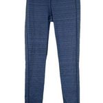 Athleta  Jacquard Chaturanga Leggings Pants Women's Sz S Blue Black Mid Rise Yoga Photo 0