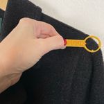 Ralph Lauren  LRL Camel Hair Robe Style Wrap Coat Women’s 4 Black Old Money *Read Photo 13