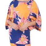Trina Turk Breeze Tunic Dress Swimsuit Cover Up Swimwear NWT Medium long sleeve Photo 0