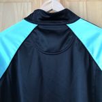 Coldwater Creek colorblock zip front performance wear track jacket large Photo 8